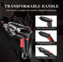 Electric Screwdriver Set – 47-in-1 Metal Precision Kit
